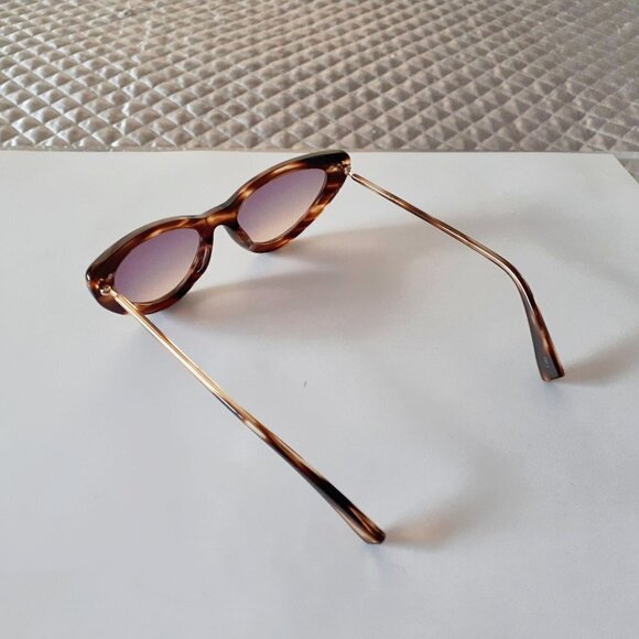 NWT Derek Lam tortoise shell cat eye sunglasses - Picture 11 of 12